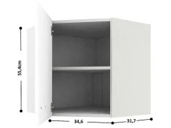 Cozinha Completa De Canto 11 Elementos De Arrumação Branco - Trattoria