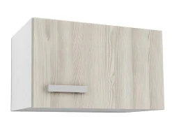 Cozinha Completa De Canto 11 Elementos De Arrumação Natural E Branco - Trattoria