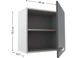 Cozinha Completa De 240 Cm Com 8 Compartimentos De Arrumação Cor Cinza E Branco - Trattoria