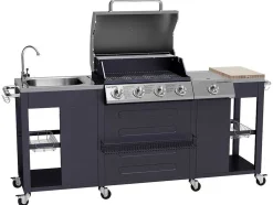 Cozinha Exterior Texas - 4+1 Queimadores