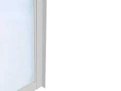 Divisória De Atelier Em Aluminio Termolacado Branco De 180X130 Cm - Bayview