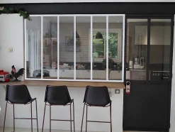 Divisória De Atelier Em Aluminio Termolacado Branco De 180X130 Cm - Bayview