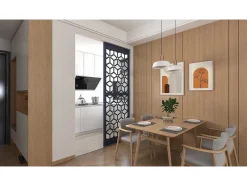 Divisória Em Aco Galvanizado L88 X A245 Cm Antracite Altura Ajustavel - Lateri