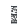 Divisória Em Aco Galvanizado L88 X A245 Cm Antracite Altura Ajustavel - Laduna