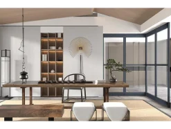 Divisória Envidracada Em Aluminio L88 X A245 Cm Antracite - Altura Ajustavel - Sagar