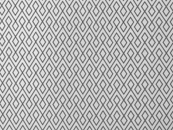Drap De Dessus 100% Coton 1 Piece Gris A Motifs 155X240