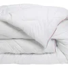Edredão Sensacao Penas Em Percal De Algodao 91 Fios/Cm 220 X 240 Cm 400 G/M Branco - Auxence