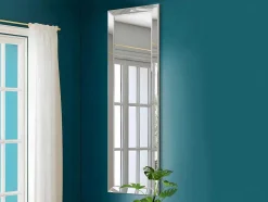 Espelho - Madeira De Eucalipto - 50 X 170 Cm - Prateado - Darcy
