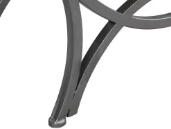 Estante Com 3 Prateleiras Em Mdf E Metal Natural E Preto - Lolana