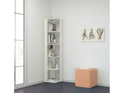 Estante Isotta, Branco, 34X34X161 Cm, Epikasa