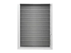 Estore De Rolo Dia/Noite Em Poliester - 120 X 180 Cm - Cinza - Barili