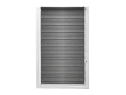 Estore Enrolador Dia/Noite Em Poliester - 90 X 180 Cm - Cinza - Barili