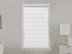 Estor Enrolavel Dia/Noite Em Poliester - 90 X 180 Cm - Branco - Barili