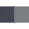 Extensao De Cerca De Pousar A182 X L178,3 Cm Aluminio Antracite - Otavio