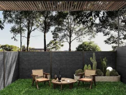 Extensao De Painel De Vedacao Em Composito Para Enterrar No Chao Enola A.180 Cm - Antracite