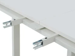 Extensao Para Mesa De Escritório De 2 Péssoas Branco C120 Cm - Downtown