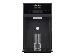 Fonte De Agua Purificante Compacta, Agua Fria/Quente Preto - Wateria
