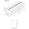 Garagem Em Aco Galvanizado Cinza 18,7 M - Neron