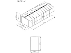 Garagem Em Aco Galvanizado Cinza 18,7 M - Neron