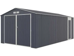 Garagem Em Aco Galvanizado Cinza 18,7 M - Neron