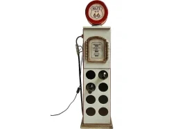 Garrafeira Com Lampada Para 8 Garrafas De A.112 Cm Cor Branco Com Manipulo A Esquerda - Drive-In