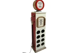 Garrafeira Com Lampada Para 8 Garrafas De A.112 Cm Cor Branco Com Manipulo A Esquerda - Drive-In