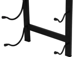 Garrafeira De Parede, 9 Garrafas, L19 X A92 Cm Metal Preto - Routal