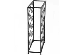 Garrafeira, 32 Garrafas, L55 X A71 Cm Metal Preto - Bolinar