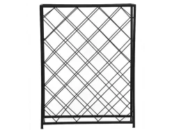 Garrafeira, 32 Garrafas, L55 X A71 Cm Metal Preto - Bolinar