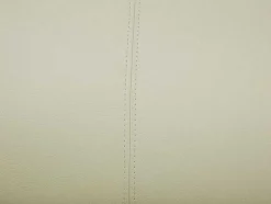 Grande Sofá De Canto Panorâmico 7 Lugares Pele De Qualidade Superior Marfim - Canto Esquerdo - Donatello Ii