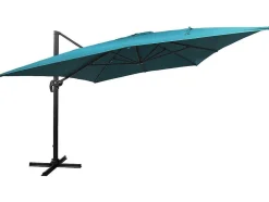 Guarda-Chuva Molokai Rectangular De 3X4M Azul + Tampa