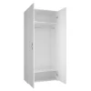 Guarda-Roupa Flavia, Branco, 80X47X180 Cm, Epikasa