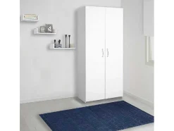 Guarda-Roupa Flavia, Branco, 80X47X180 Cm, Epikasa