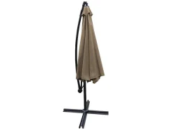 Guarda-Sol Offset Molokai Quadrado 2,7X2,7M Taupe