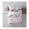 Housse De Couette 100% Coton 1 Piece Multicolor Floral 200X240