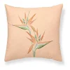 Housse De Coussin 100% Coton 1 Piece Rose Saumon A Fleurs 50X50