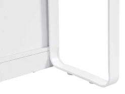 Ilha Central De Cozinha Com 6 Gavetas Em Mdf E Metal Branco E Natural Claro - Alegrita