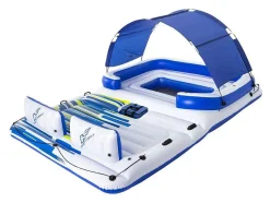 Ilha Insuflável Com Guarda-Sol Amovivel 373 X 264 Cm - Azulio Da Bestway