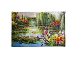Impressao Em Tela Monet Nenufares, Multicolorido, 70X3X45 Cm, Epikasa