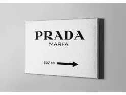 Impressao Em Tela Prada Marfa, Branco, 45X3X70 Cm, Epikasa