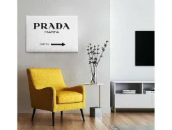 Impressao Em Tela Prada Marfa, Branco, 70X3X100 Cm, Epikasa