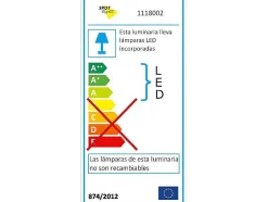 Lampada De Parede Sat, Branco, 33X33X37,5 Cm, Epikasa