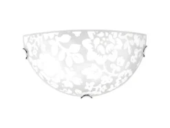 Lampada De Tecto Floryda, Cromio, Branco, 30X9X15 Cm, Epikasa