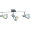 Lampada De Tecto Kora, Cromio, 48,5X16,5X9 Cm, Epikasa