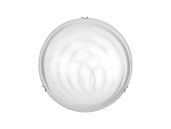 Lampada De Tecto Sydney, Cromio, Branco, 50X50X11 Cm, Epikasa