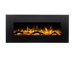 Lareira Elétrica Lalita - C110 X L14 X A49 Cm - Preta