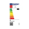Lustre Tosel Tulipano Vidro Braco Anis D60 X H80 Cm