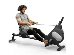 Maquina De Remo Magnetica Para Casa, Ginasio, Escritório, Treino 16 Niveis De Resistencia Ajustavel Com Monitor Lcd