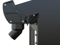 Marquise Em Aluminio E Policarbonato Com Protecao Uv 15,8 M Antracite - Mathilda