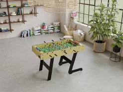 Matraquilhos Dobraveis Cor Natural Claro Em Mdf De C121 X L61 X A79 Cm - Horton
